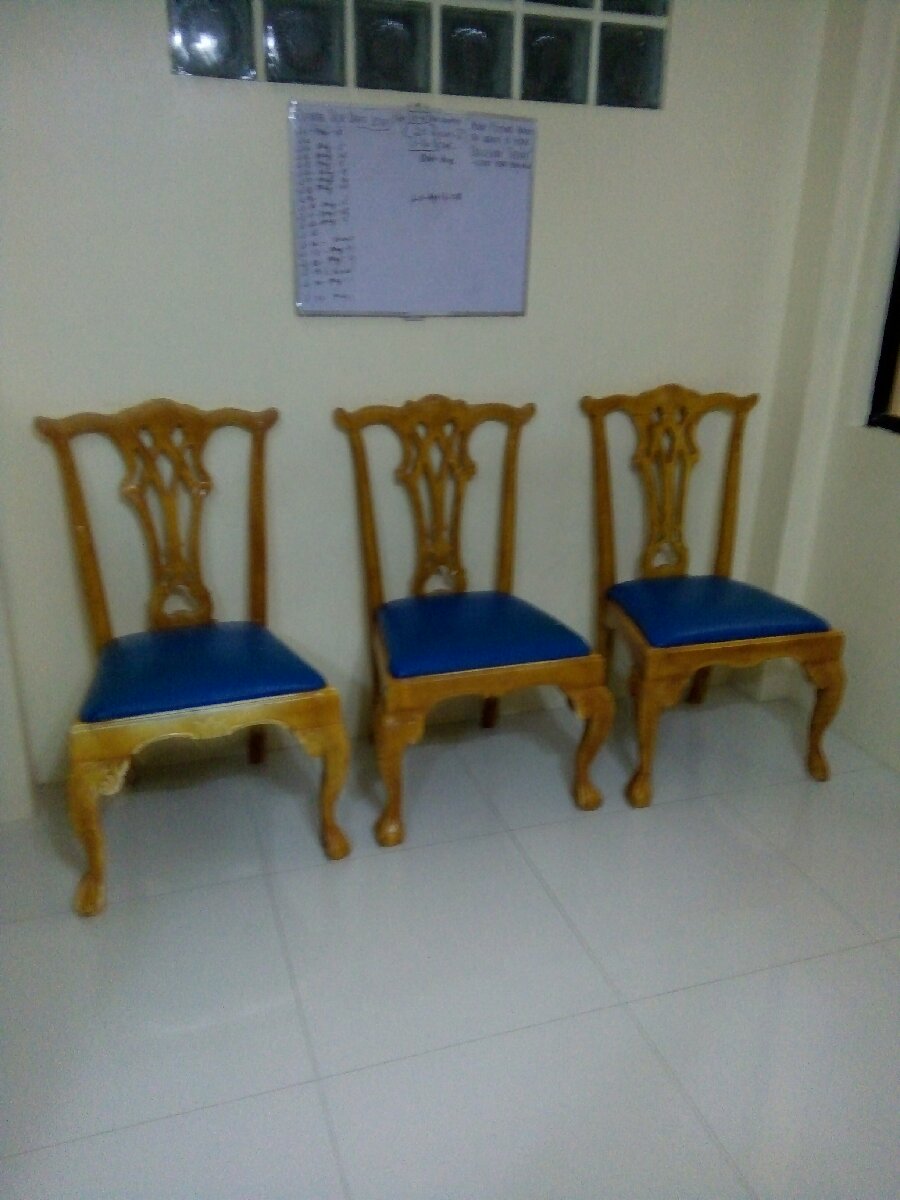 Blue chair