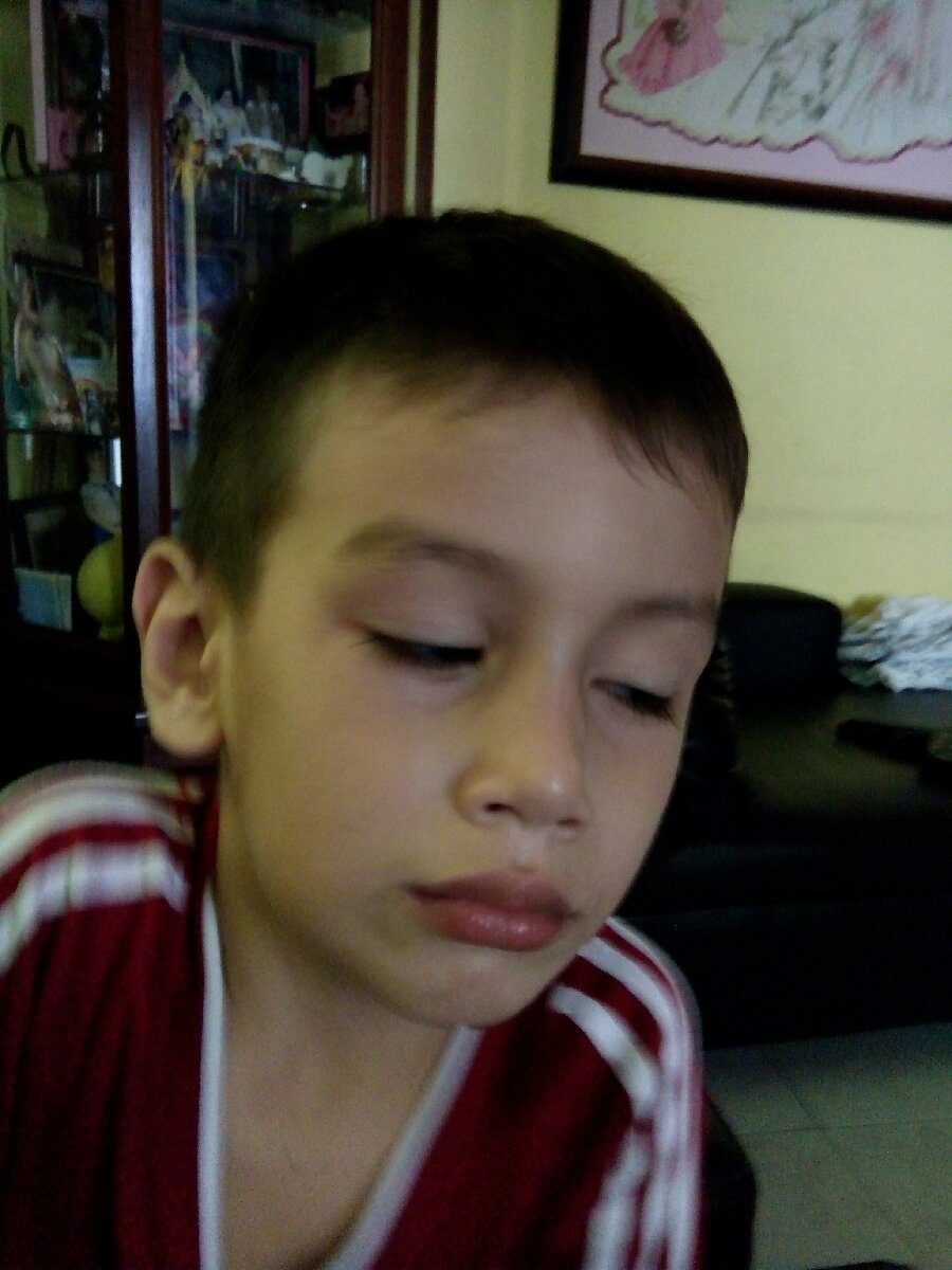 Sleepy child