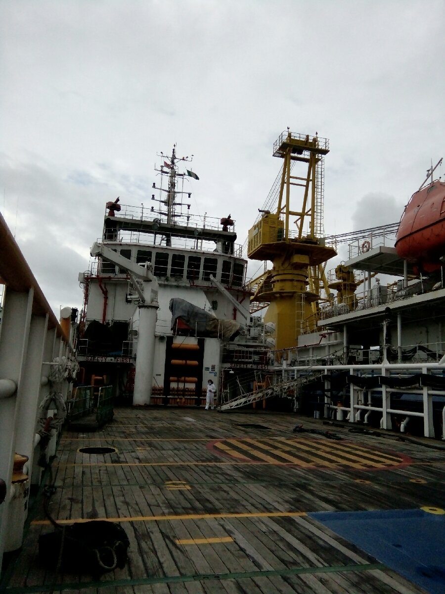 Stern view of KJ