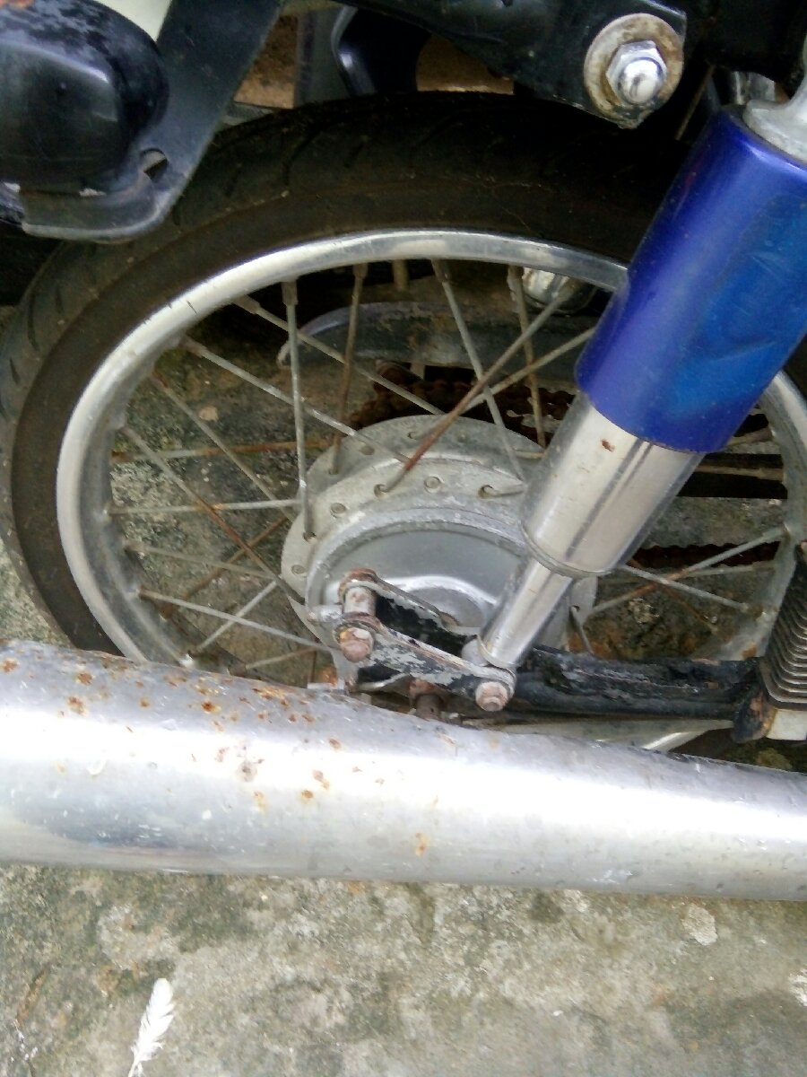 TMX rear wheel