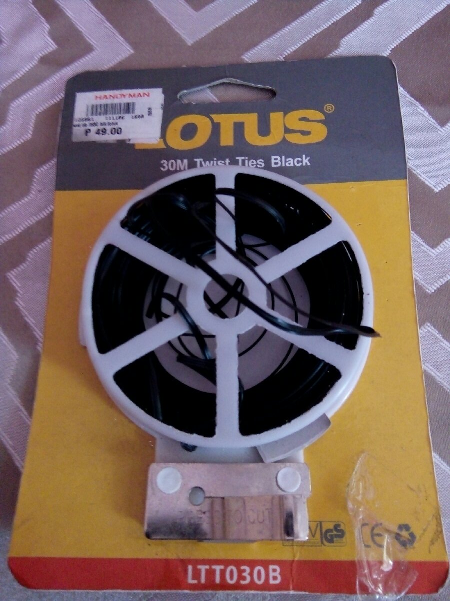 Twist Ties Black