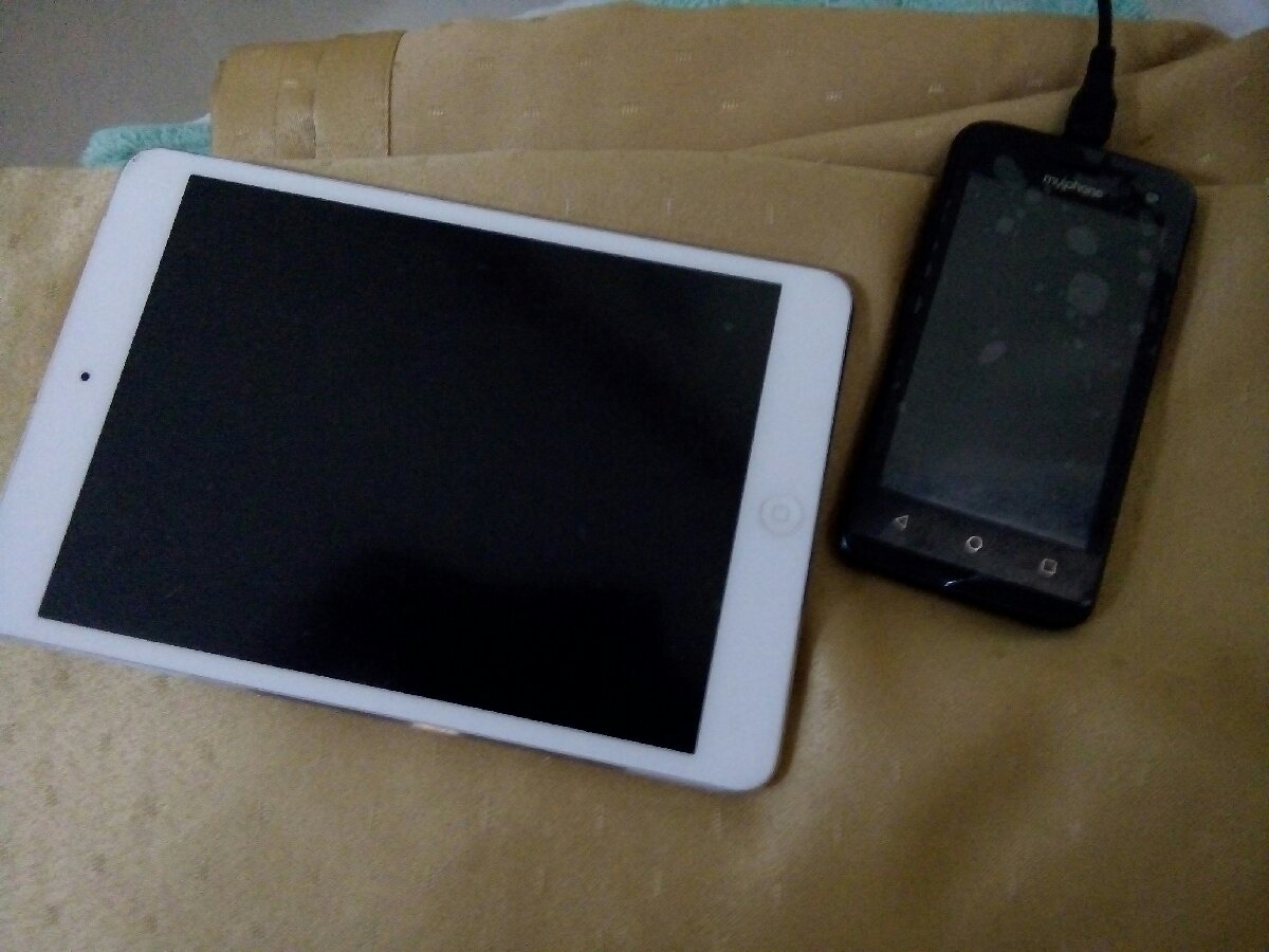 iPad and my phone