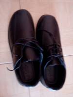 Black rubber kid shoes