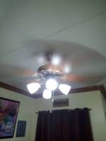 Circular ceiling bulb