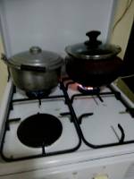 Cooking tinola and paksiw