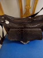 Snake skin bag