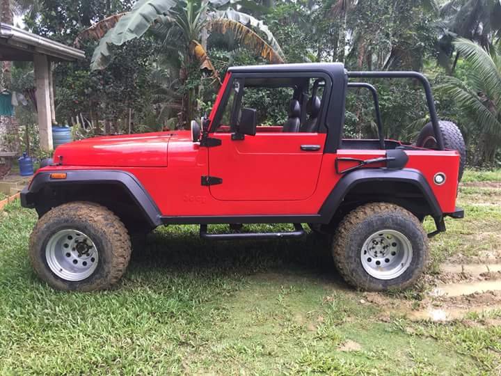 4x4 car of grandpa in the province
