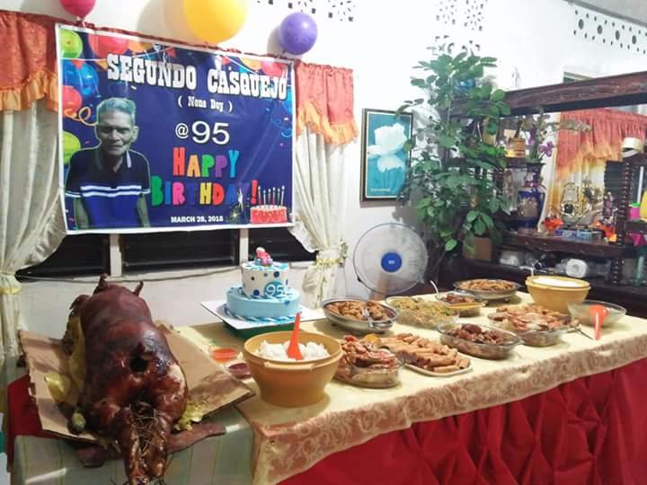 95th birthday celebration of my grand grandfather