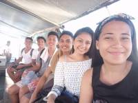 Island hopping with friends