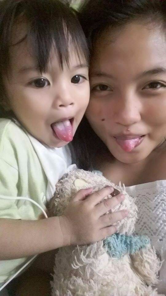 Happy and contented