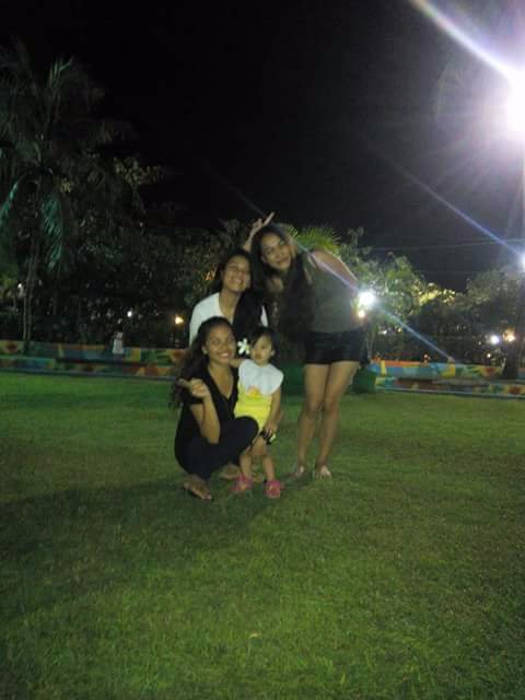 With her ninangs