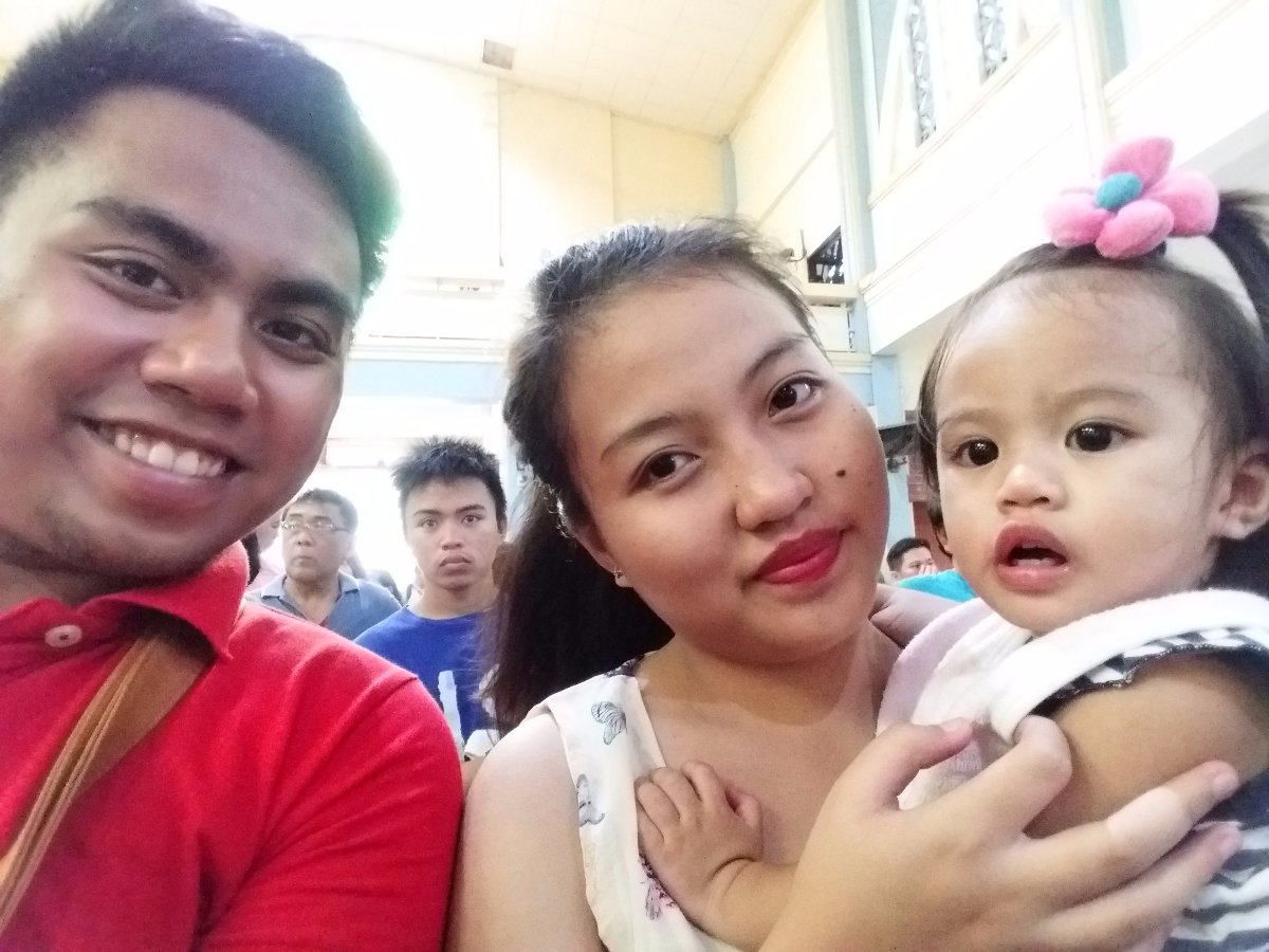 at the church