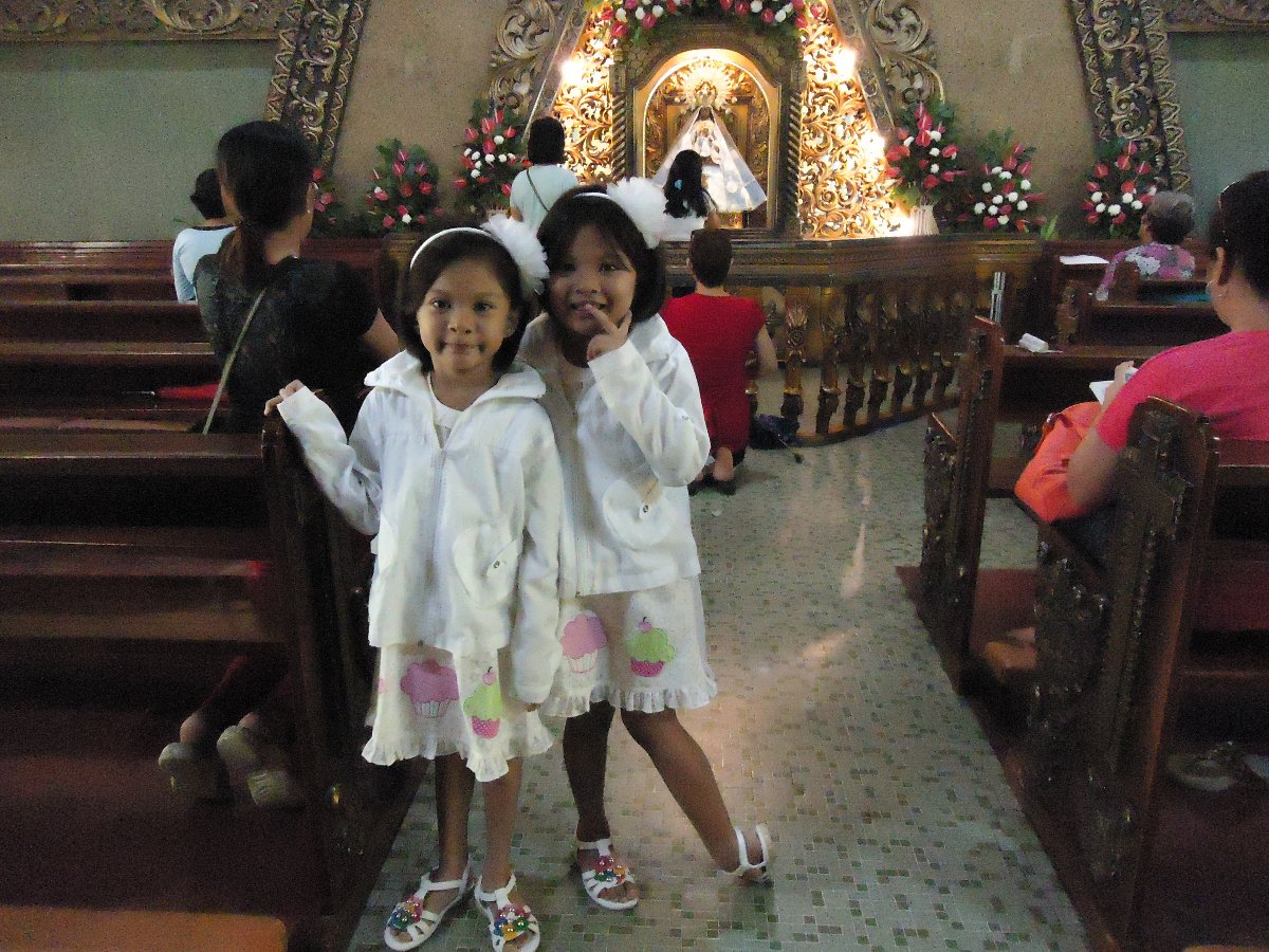 at the church
