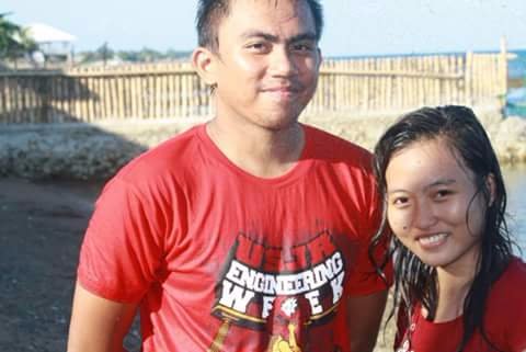couple in red
