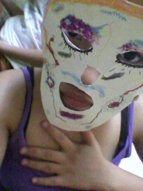 lady in mask