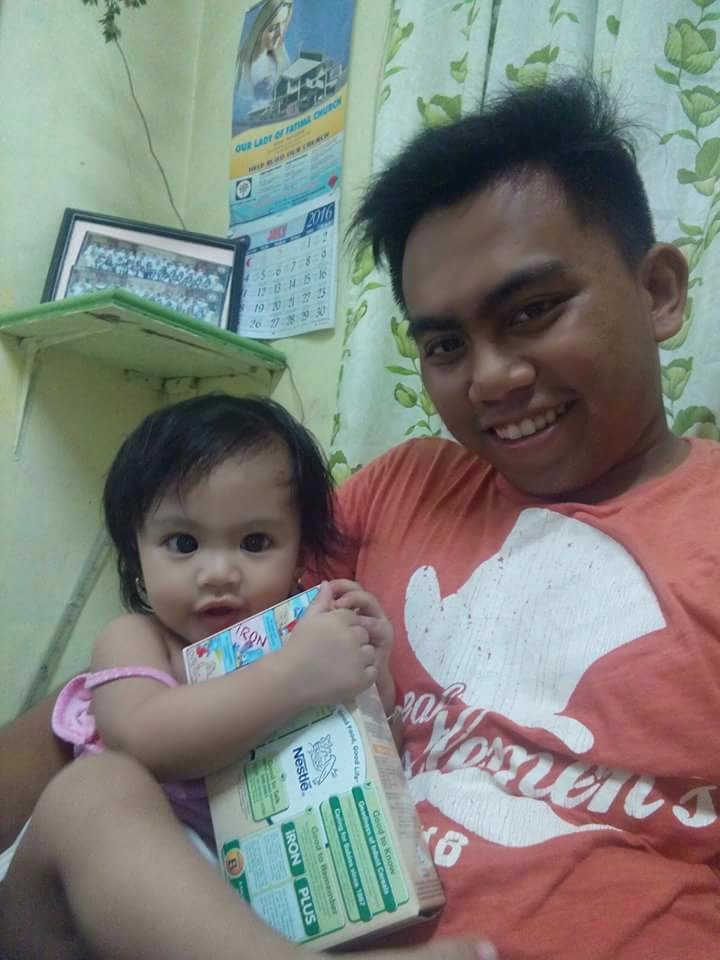 papa and baby