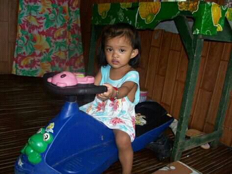 safety ride during playtime
