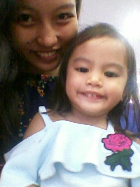 selfie with my daughter