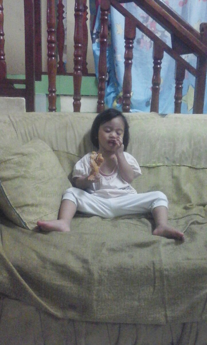 sleeping while eating