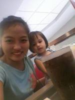 with baby X
