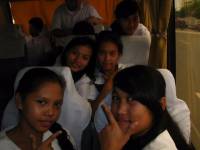 students on tour