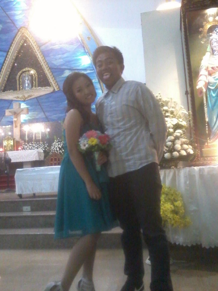 with him