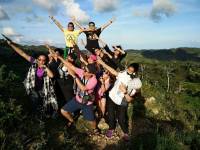 My squad on top of the known Osmena Peak in Dalaguete Cebu 