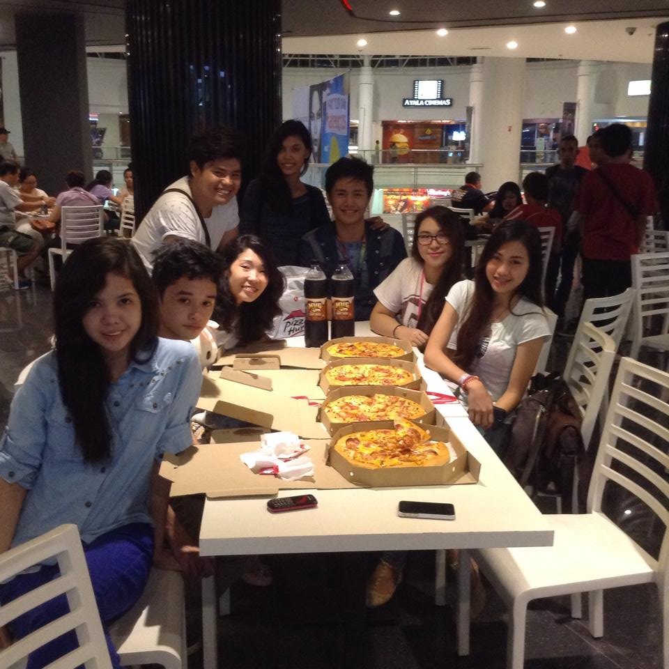 Happy birthday Melanie, birthday surprise, fun, happy, friends, bestfriends, pizza, food