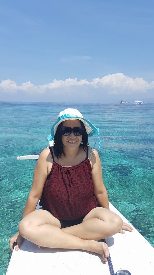 my lovely mom #islandhopping #sea #family