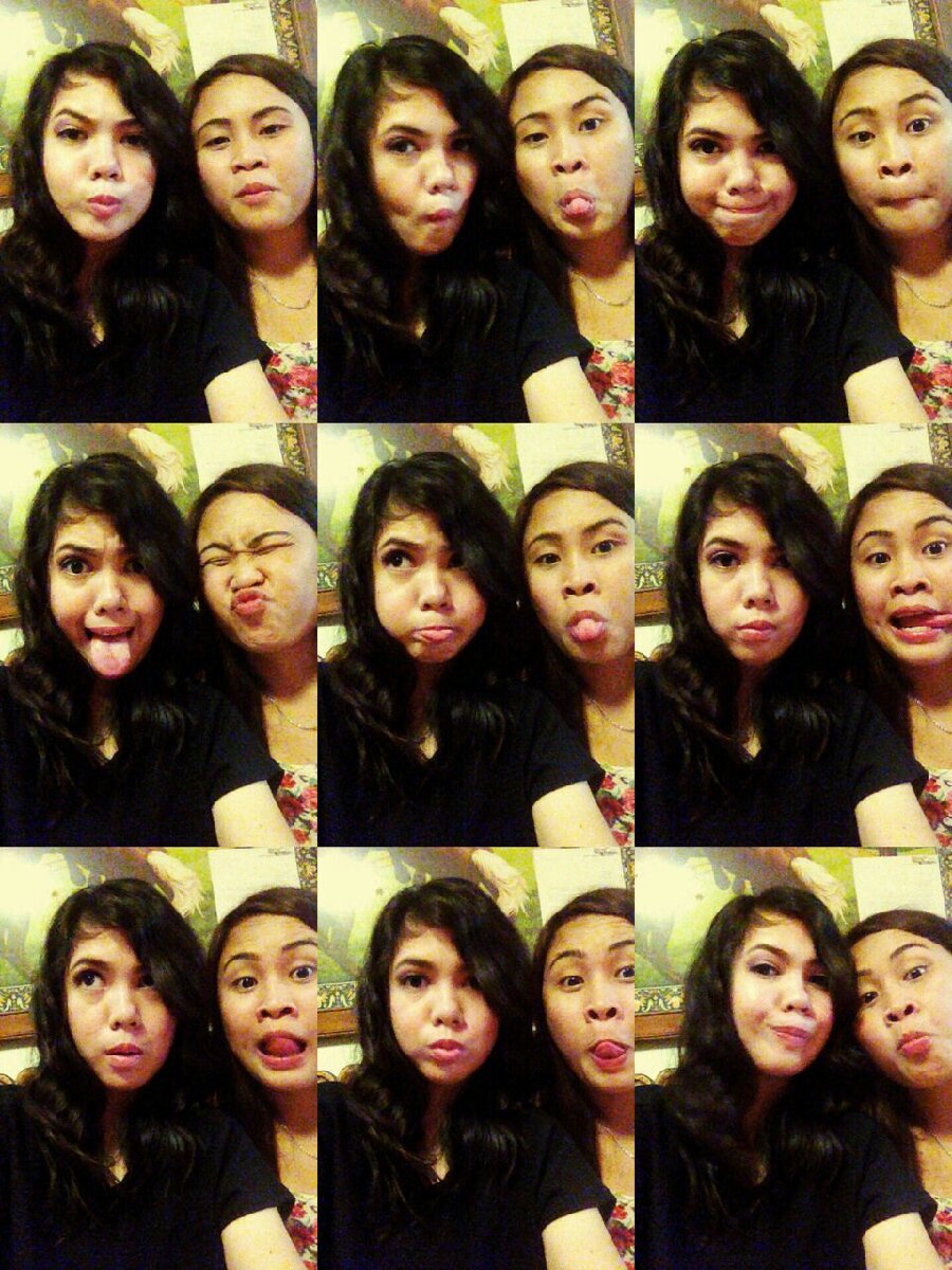 selfie with my cousin