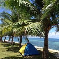 view, beach, tent, sky, blue, bantayan, cebu