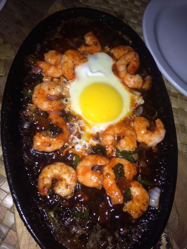 shrimps, plus, egg
