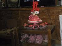 birthday, celebration, sweets, fruits, cupcakes