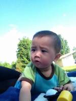 Our Baby Allvin is currently eating something