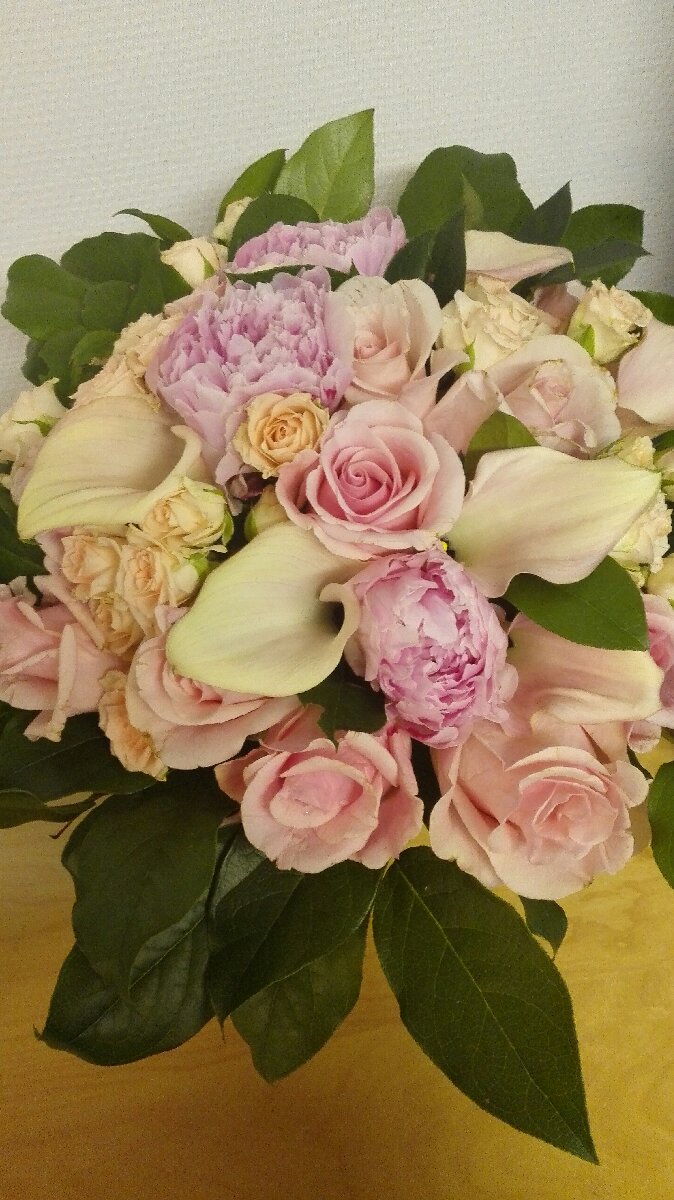 I must have flowers, always, and always