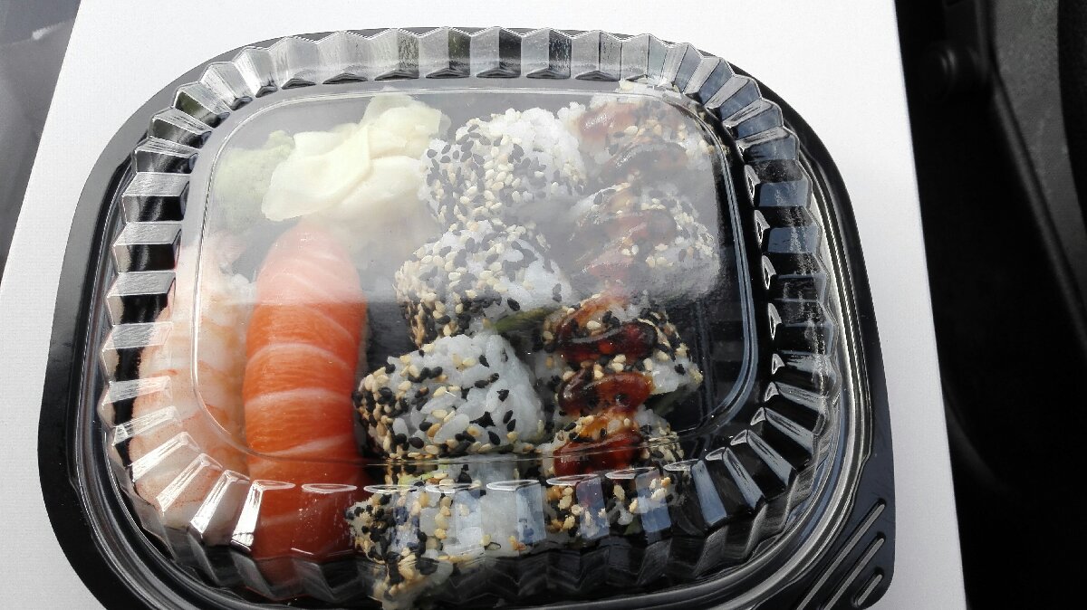 My love affair with sushi starts during lunch