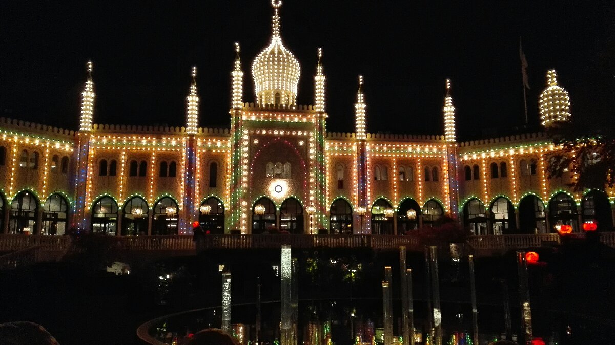 Those who dont believe in magic will never find it. Tivoli in Copenhagen