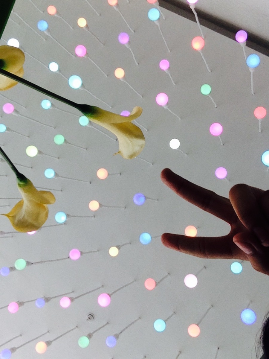 Peace white flowers