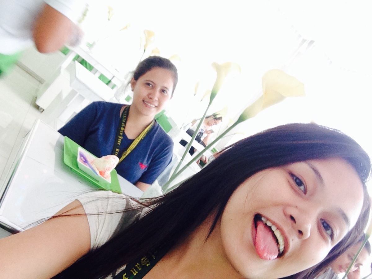 Wacky smile haha friends