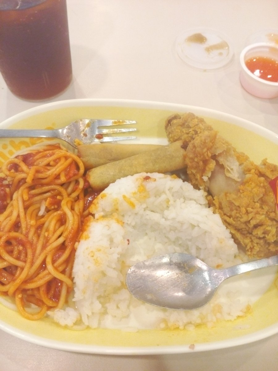 jollibee, yummy, heavy meal