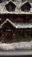 christmas house, figurine