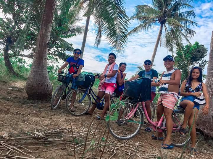 Biking with friends