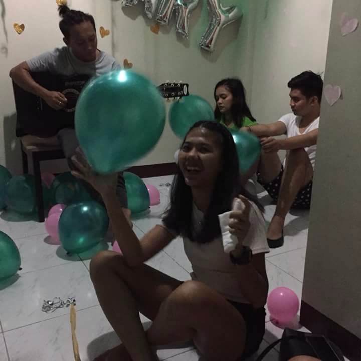 Helping out for my friends surprise
