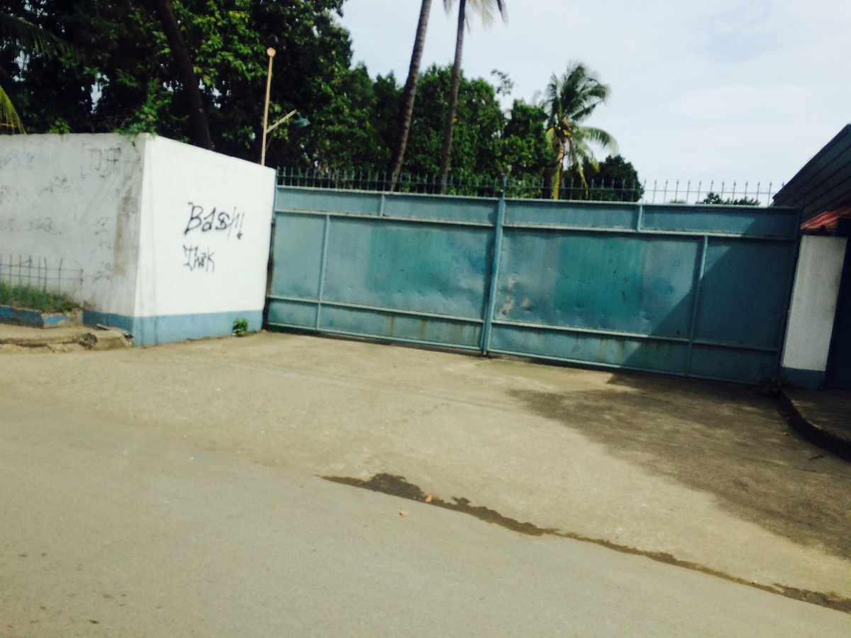 big blue gate