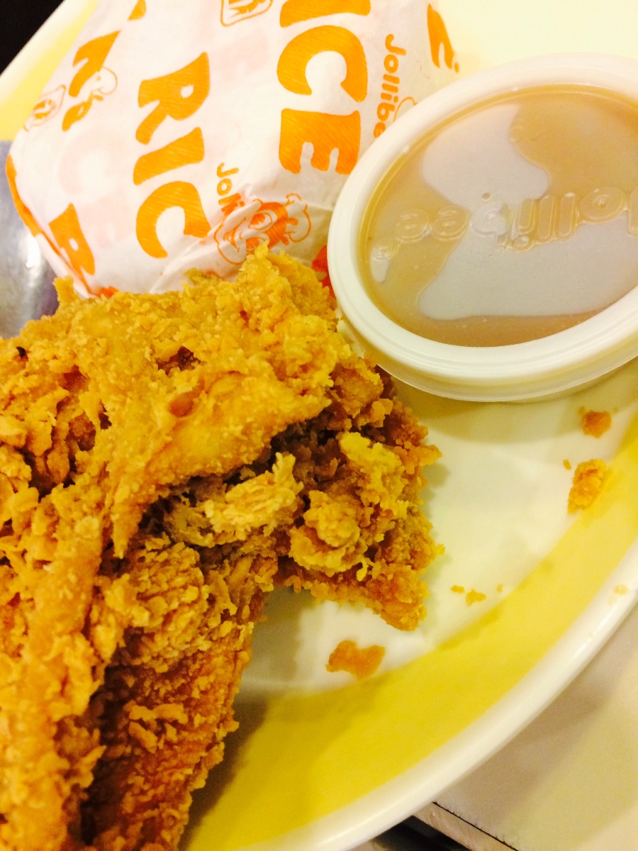 chickenjoy at jollibee