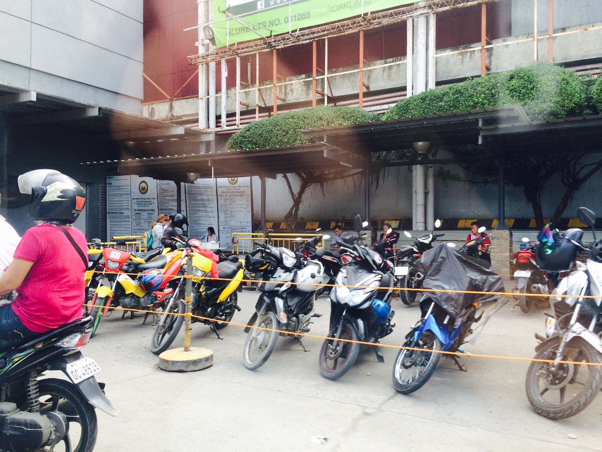 motorcycle parking