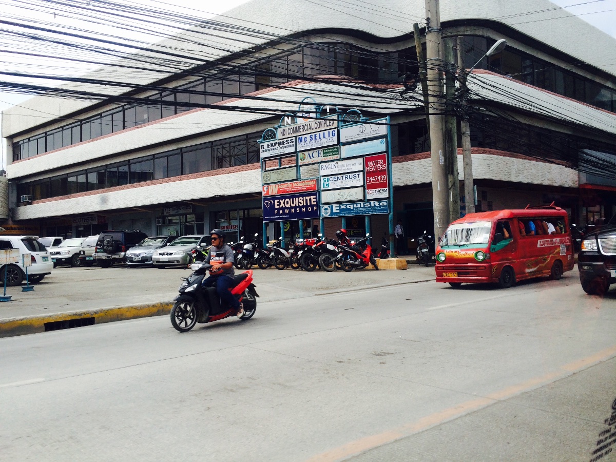 passing by this commercial building