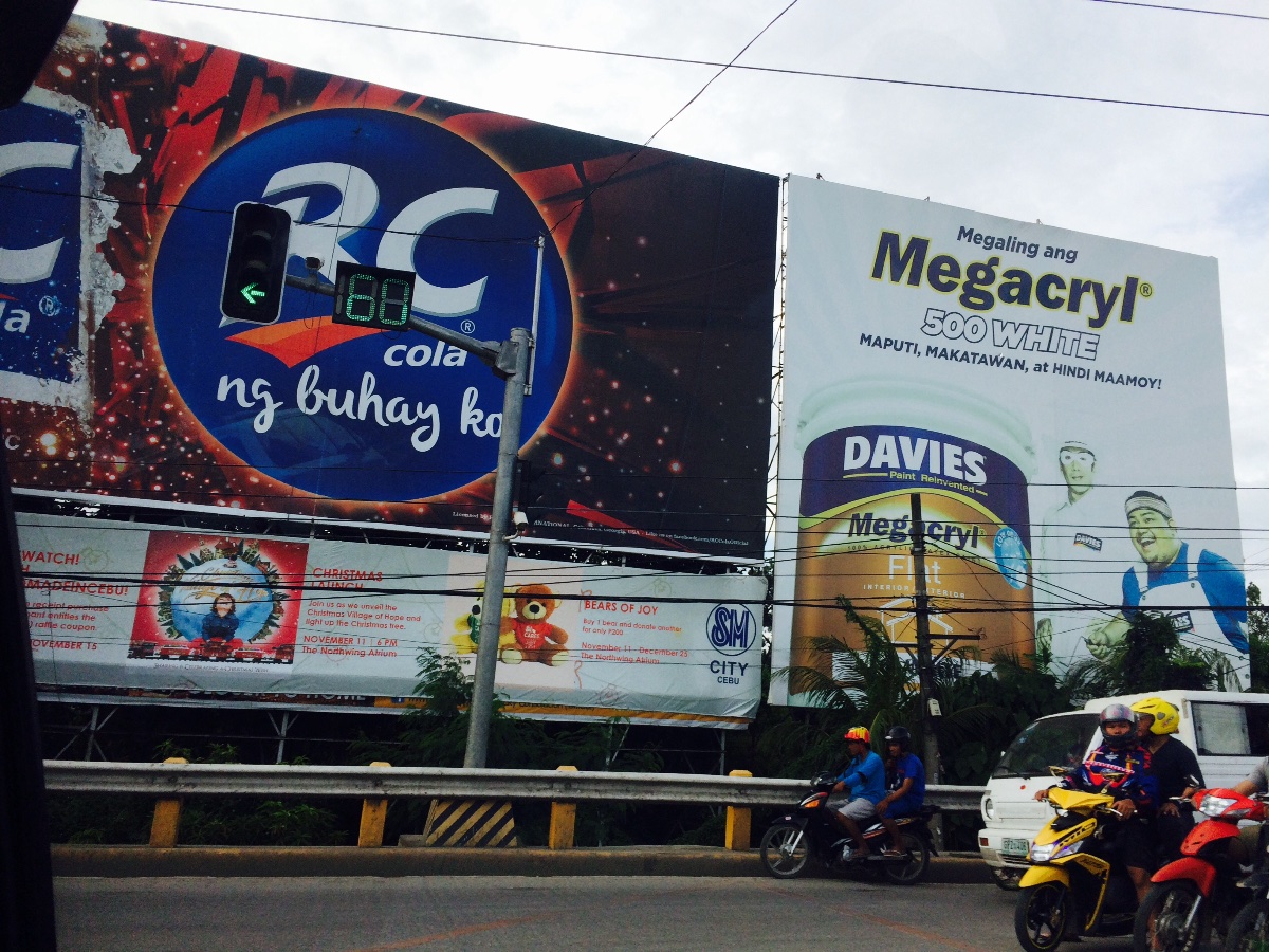 rc cola billboard at butuanon bridge