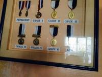 school medals, achievements