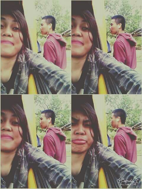 Beware to this guy behind me tsk